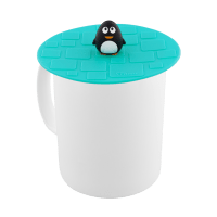 Lot De 3 Couvercles De Tasse En Silicone Universels - 11 Cm, Anti-Fuites