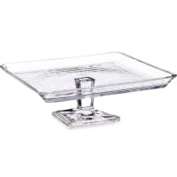 Pasabahce Plat à Gâteau Sur Pied Diamètre 32 Cm - Présentoir Élégant Pour Pâtisseries Et Friandises