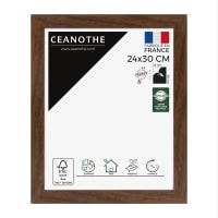 Wackadoo Cadre Photo 30x40 Cm Blanc – Verre Vitré – Bois FSC – Pour Posters Et Photos