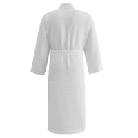 Peignoir à Capuche Sensei Maison - Mi-long En Nid D'abeille - 210g/m² - Couleur Menthe - Taille L