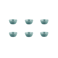 Lot De 6 Petits Bols à Crème Brûlée En Porcelaine - 9 Cm - 200 Ml - Idéal Four, Micro-ondes & Lave-vaisselle