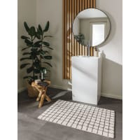 Tappeto Bagno Maurer Extra In Cotone – 50x70 Cm – Colore Avorio – Morbido E Assorbente