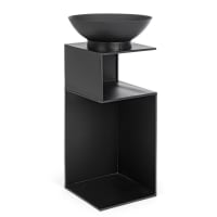 Braciere Da Tavolo In Acciaio Inox A Alcool – Caminetto Portatile Per Interni Ed Esterni, Calore Senza Fumo E Design Elegante