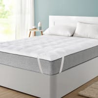 Dailydream Topper matrimoniale piccolo 140x190 cm memory foam, altezza 5 cm, «Edition Pure, Model M », Topper per materasso, divano letto o letto da campeggio, Coprimaterasso confortevole