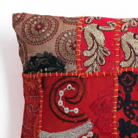 Fodera Cuscino Cotone Hopi 30x50 rosso