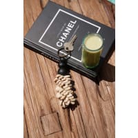 Lot De 12 Porte-clés Créatifs En Forme De Souris En Métal Doré