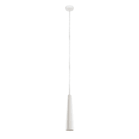 Lámpara techo minimalista aluminio blanco ø20 cm gu10 | Maisons du Monde