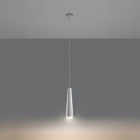Lámpara techo minimalista aluminio blanco ø20 cm gu10 | Maisons du Monde