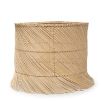 Paralume in rattan boho piccolo, 3 pezzi, paralume in rattan, E27, paralume di carta per lampada da terra, lampada da tavolo, lampade a sospensione, lampade da specchio, paralume a sospensione, 14 x