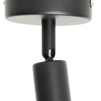 Applique Parete Design Moderno A Forma Di Omino – Metallo, Luce E27, Per Interno, Bianco O Nero - Foto 4