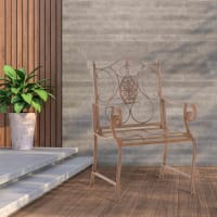 Sedia pieghevole marrone in plastica | Leroy Merlin