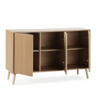 Habitdesign Credenza 3 Ante Bueffet Per Soggiorno, Armadio Ausiliario
