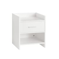 GYIIYUO Set di 2 comodini con cassetti in tessuto e ripiani aperti, tavolini rustici per camera da letto