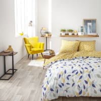 Today Sunshine Parure De Lit 2 Personnes 220x240cm 100% Coton Imprimé - Housse Couette Et Taies