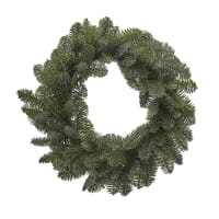 Ghirlanda natalizia con scritta personalizzata / Corona di abete con nomi in legno intagliato / Decorazione porta, camino, Natale - Italia