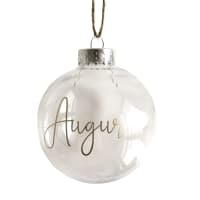 Palline di Natale in vetro da 6 cm, 20 pezzi, opache e lucide