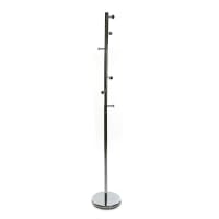 Appendiabiti singolo a muro in acciaio inox spazzolato - Ande di Gedy