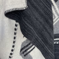 Couverture De Selle Western Tahoe Western Tack - Laine Noire, Fabriquée En Inde