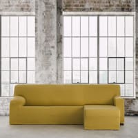 Eysa Italia Teide Chaise Longue 240 cm. Destra Vista Frontale - col. 06-Grigio, 8432210346869