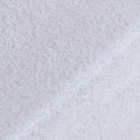 Nuit Des Vosges Coprimaterasso In Mollettone Di Cotone Bio Per Lettino 60x120 Cm - Bianco, Prodotto In Francia, Certificato ECOCERT