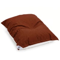 Pouf homard extérieur flottant déhoussable en tissu effet raphia X Pouf homard extérieur flottant déhoussable en tissu effet raphia X