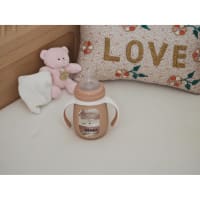 Chicco Boppy Coussin Ergonomique Et Indéformable Pour Allaitement Maternel Ou Biberon Motif Fleurs Roses Et Blanches