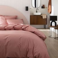 Elegant Comfort Parure De Lit Réversible 3 Pièces Pour Toutes Les Saisons, Ultra Douce, Couette Alternative Au Duvet – Lit Simple/lit Simple XL – Orange/marron