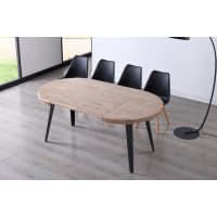 Table Ronde Maison Extensible Table ronde extensible bois : l'intimité du cercle, l'espace de la ...