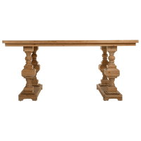 Mesa salon de madera marrón 180x90x80 cropped-1