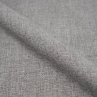 Silla en tela gris y madera negra-Coccinelle cropped-2