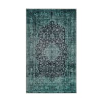 Gözze Tappetino Da Bagno In Microfibra 50x45 Cm – Verde Limone, Lavabile 30°, Adatto A Pavimento Riscaldato, Forma Sagomata