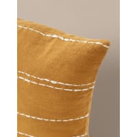 Stylo Culture Ethnicas Fundas Para Cojines Decorativos 40x40 Cm Brocado De Seda Pavo Real Forros De Cojines Sofa Amarillo Mostaza Jacquard Cuadrado Cremallera Fundas Para Almodahones De Cama - 5 Pcs