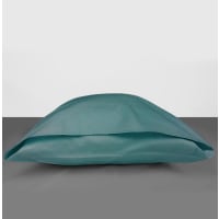 Due federe percalle di cotone 200 fili bordi raso 60x60 cm - Home | MANGO Italia
