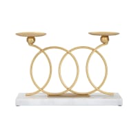 20 Portacandele In Metallo Dorato Per Candelabri – Inserti In Alluminio Diametro 22,2 Mm, Anti-goccia - 3