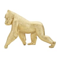 Tête De Panthère Décorative – Résine Dorée – Style Antique – Marque AMADEUS – Neuf En Boîte