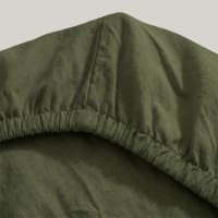 Lenzuolo con angoli - Jersey 90 x 190 25 cm - Acciaio | Leroy Merlin