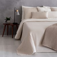 Couvre lit gris 230x270 cm | Maisons du Monde