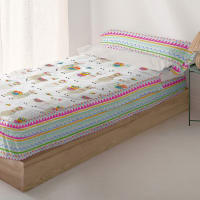 Saco nordico infantil sin relleno azul cama 90 x 190 Rocket | Maisons Saco nordico infantil sin relleno azul cama 90 x 190 Rocket | Maisons