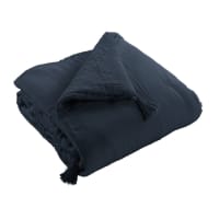 Edredon panama avec pompons jute Toilinux | La Redoute
