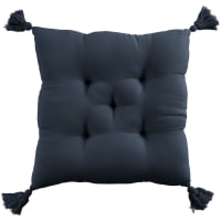 Coussin De Chaise Carré 40x40 Cm - Épaisseur 4 Cm En Water Foam - Housse Déhoussable En Coton 100% - 30 Couleurs Au Choix - Fabriqué Sur Mesure En Italie