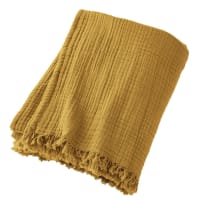 Plaid Flanelle Uni "Arya" 180x220cm Naturel | Leroy Merlin