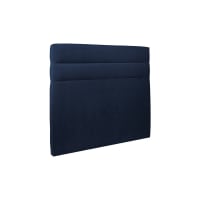 Tête de lit capitonnée 170 cm en velours gris - MASSIMO II