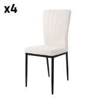 Fodere per sedia da pranzo (Grigio set di 4