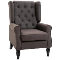 Poltrona Reclinabile In Legno Di Faggio E Tessuto Grigio Scuro Molisana 85574190