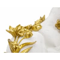 OUTOUR Grande Statue De Léopard D'extérieur De 90 Cm De Hauteur - Statue De Guépard MGO - Sculpture De Guépard - Sculpture De Guépard Pour Décoration D' Intérieur De Jardin, Sculpture Extérieure