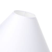Lampe à poser rustique verte, abat-jour tissu plissé KARS | Leroy Merlin