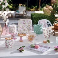 Set de 6 tasses à café Vintage en verre trempé Véréco Années 70
