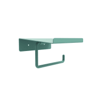 Porta Asciugamani Di Carta In Acciaio Inox - Autoadesivo O Con Viti, Montaggio Sotto Armadio - Per Cucina, Bagno, Frigorifero (Argento, 34,2 Cm)