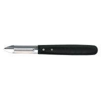 KitchenAid Économe Inox Double Lame Dentelée Blanc Amande - Éplucheur Légumes & Fruits Ergonomique