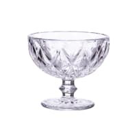 Lot De 6 Coupes à Glace Circees 27 Cl – Verre Transparent Élégant Ø108 X H164 Mm
